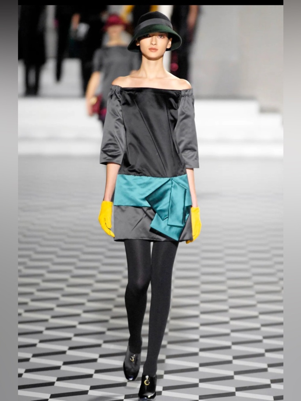 Marc Jacobs Fall 2008 Runway Silk Mini Dress